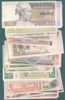 Óriási bankjegytétel, egész világ, régi és új, sok tengerentúllal, jobbakkal, 1000klf db!! T:I