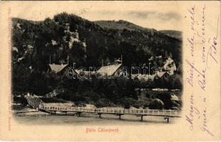 1905 Calimanesti, Baile / spa, bath. Fotogr. de Fr. Duschek (Rb)