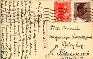 1938 Bucharest, Bukarest, Bucuresti, Bucuresci; Bdul Tache Ionescu / street view, Cinema Scala, Citr...