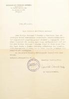 VÉDETT!!! cca 1941-1943 Dinnyés Lajos (1901-1961) karpaszományos őrmester, későbbi miniszterelnök, k...