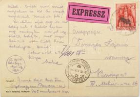 VÉDETT!!! cca 1941-1943 Dinnyés Lajos (1901-1961) karpaszományos őrmester, későbbi miniszterelnök, k...