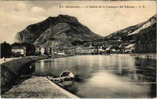 1911 Grenoble, L'Isere et le Casque de Néron (EK)