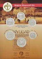 2010. "Mesterdarabok ezüstből 1926" 1926. 1f-1P Ag (6xklf) forgalmi sor utánverete eredeti...