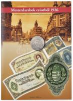 2010. "Mesterdarabok ezüstből 1926" 1926. 1f-1P Ag (6xklf) forgalmi sor utánverete eredeti...