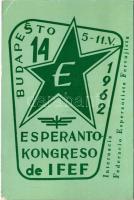 Esperanto Kongreso de IFEF Budapesto 5-11. V. 1962 / IFEF Esperanto Congress in Budapest (EK)