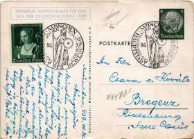 1939 Tag der Deutschen Kunst, München / German Art Exhibition, NSDAP German Nazi Party propaganda, s...