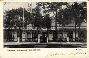 1900 Pretoria, Woonhuis van President Paul Krüger / residential home of President Paul Krüger, guards (EK)