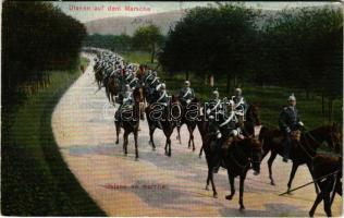 1910 Ulanen auf dem Marsche / Uhlans en marche (fa)