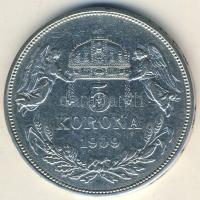 1909. 5K Ag T:3 kis ph.