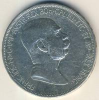 Ausztria 1908. 5K Ag "Jubileum" T:3 ph.