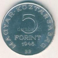 1948. 5Ft Ag "Petőfi" T:2