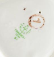 Hollóházi favágó, kézzel festett, jelzett, hibátlan, m:16 cm