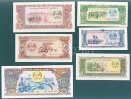Laosz 11 db klf modern bankjegy T:I