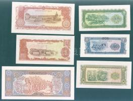 Laosz 11 db klf modern bankjegy T:I