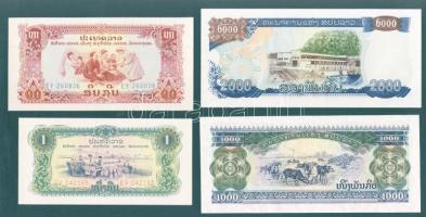 Laosz 11 db klf modern bankjegy T:I
