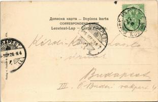 1905 Mostar, Römerbrücke / Roman bridge