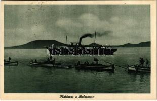 1926 Balaton, Halászat a Balatonon (EK)