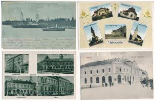 10 db RÉGI magyar város képeslap / 10 pre-1945 Hungarian town-view postcards