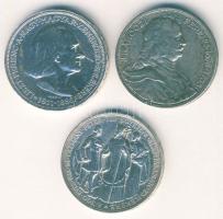 1935-36. 2P Ag "Liszt, Rákóczi, Pázmány" sor T:2