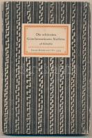 Die Schönsten Griechenmünzen Siziliens - 48 Bildtafeln - Insel-Bücherei Nr. 559. Lipcse, Im Insel-Verlag zu Leipzig, 1940. Újszerű állapotban.