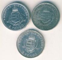 1935-36. 2P Ag "Liszt, Rákóczi, Pázmány" sor T:2