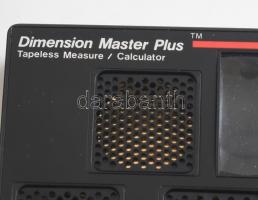 Dimension Master Plus, ultrahangos távolságmérő, működik