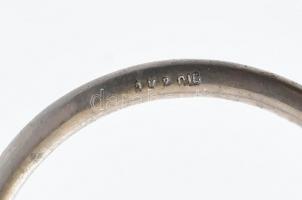 Régebbi, design fém tartó állvány, jelzett, 18x15x17,5 cm