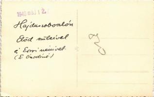 1940 Hajdúszoboszló, fürdő. photo (EK)