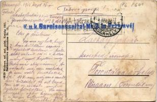 1915 Przemysl, Ul. Franciszkanska i Kazimierzowska / Franziskaner und Kazimirgasse / street view, sh...