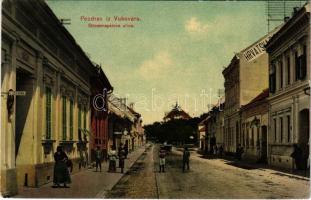 1912 Vukovár, Strossmayerova ulica, Ljekarna / street, pharmacy / utca, gyógyszertár (EK)