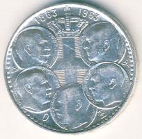 Görögország 1963. 30Dr Ag "Centenárium - 5 király" T:BU