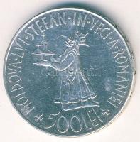 Románia 1941. 500L Ag "Besszarábia" T:2