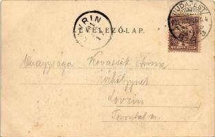 1901 Budapest II. Hűvösvölgy, Balázs-féle vendéglő, étterem. Divald Károly 578. sz. (fl)