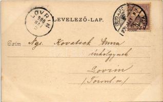 1900 Budapest XII. Zugliget, Fácántelep a Remete-sziklával. Divald Károly 171. sz. (fl)