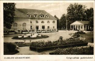 Harkány-gyógyfürdő, Gyógyszálloda, park (EK)