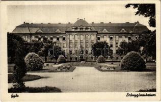 1949 Győr, Leánygimnázium
