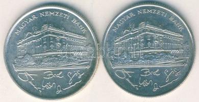 1993. 200Ft Ag "MNB" (2x) T:2