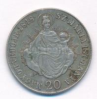 1848KB 20kr Ag "V. Ferdinánd" T:2 kis fülnyom(?)
Hungary 1848KB 20 Kreuzer Ag "Ferdi...