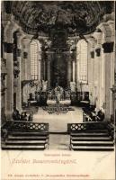 Besztercebánya, Banská Bystrica; Vártemplom belső. Lechnitzky O. 175. / castle church interior