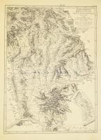 Mikoviny Sámuel Mappa Comitatus Hontensis, Hont vármegye térképének modern reprintje, 68x50,5 cm