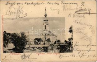 1902 Temesvár, Timisoara; Gyárvárosi román templom / Fabrica, Romanian church