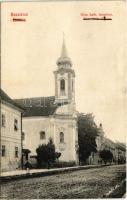 1906 Beszterce, Bistritz, Bistrita; Római katolikus templom / church (Rb)