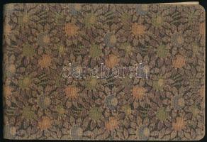 Orbán jelzéssel: Vázlatfüzet 26 db rajzzal, többségében portré,. Többségében ceruza, papír, lapok la...