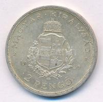 1936. 2P Ag "Liszt" T:2 patina Adamo P7.3