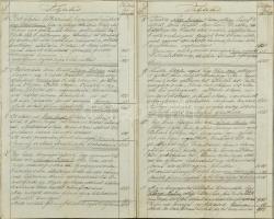 1847 Becslevelek, melyek az Esztergomi Takarékpénztár Rt-től 30 kesztölci telekre felveendő kölcsön alapjául, mint letétekszolgálnak, a tulajdonosok neveivel, a telkek leírásával, a helység jegyzője és az Esztergom megyei levéltárnok által hitelesítve, szép állapotban, érdekes helytörténeti dokumentum, 8p