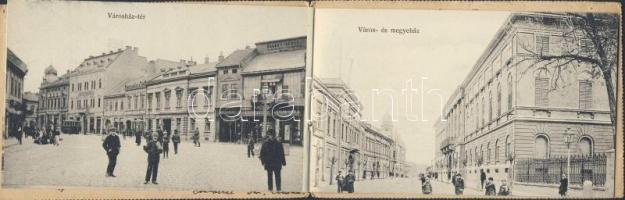 Miskolc levelezőlap 8 db képpel