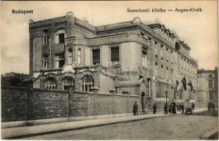 Budapest VIII. Szemészeti Klinika. Mária utca 39.