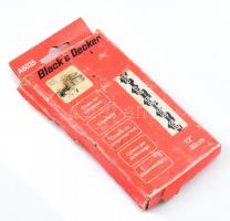 Black & Decker láncfűrész lánc, h: 30 cm, dobozában, használt állapot