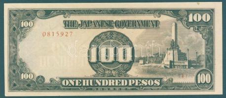 Japán megszállások 9 klf bankjegy T:I