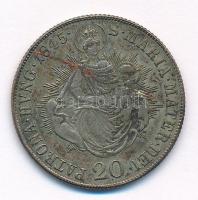 1845B 20kr Ag "V. Ferdinánd" T:2- patina Hungary 1845B 20 Kreuzer Ag "Ferdinand V&quo...